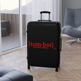 Classic Black & Red TB Suitcase