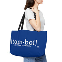 Tomboi Classic Royal Weekender Tote Bag
