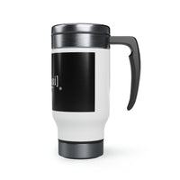 Tomboi Stainless Steel Travel Mug with Handle, 14oz