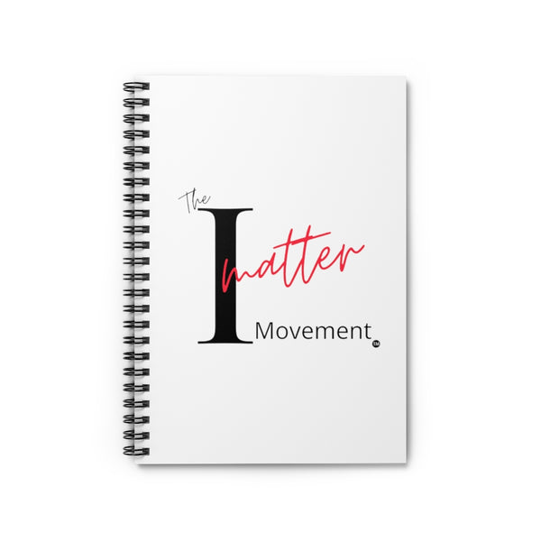 The I Matter Movement Spiral Notebook - Ruled Line