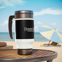 Tomboi Stainless Steel Travel Mug with Handle, 14oz